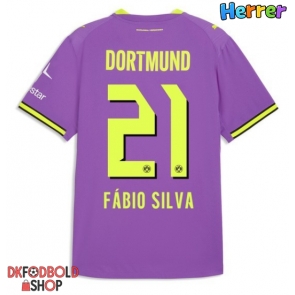 Borussia Dortmund Fabio Silva #21 Tredje trøje 2026-27 Kort ærmer Borussia Dortmund Fabio Silva #21 Tredje trøje 2026-27 Kort ærmer
